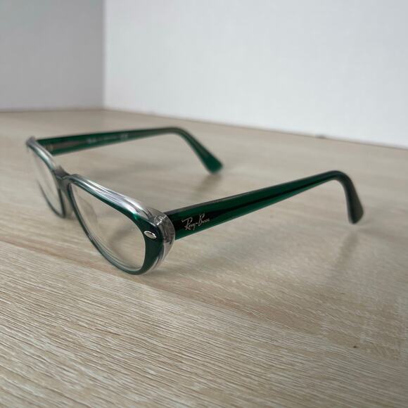 Ray-Ban RB5242 5162 Eyeglasses Green Crystal Cat Eye 53-18-140 Frames Only - Picture 3 of 8